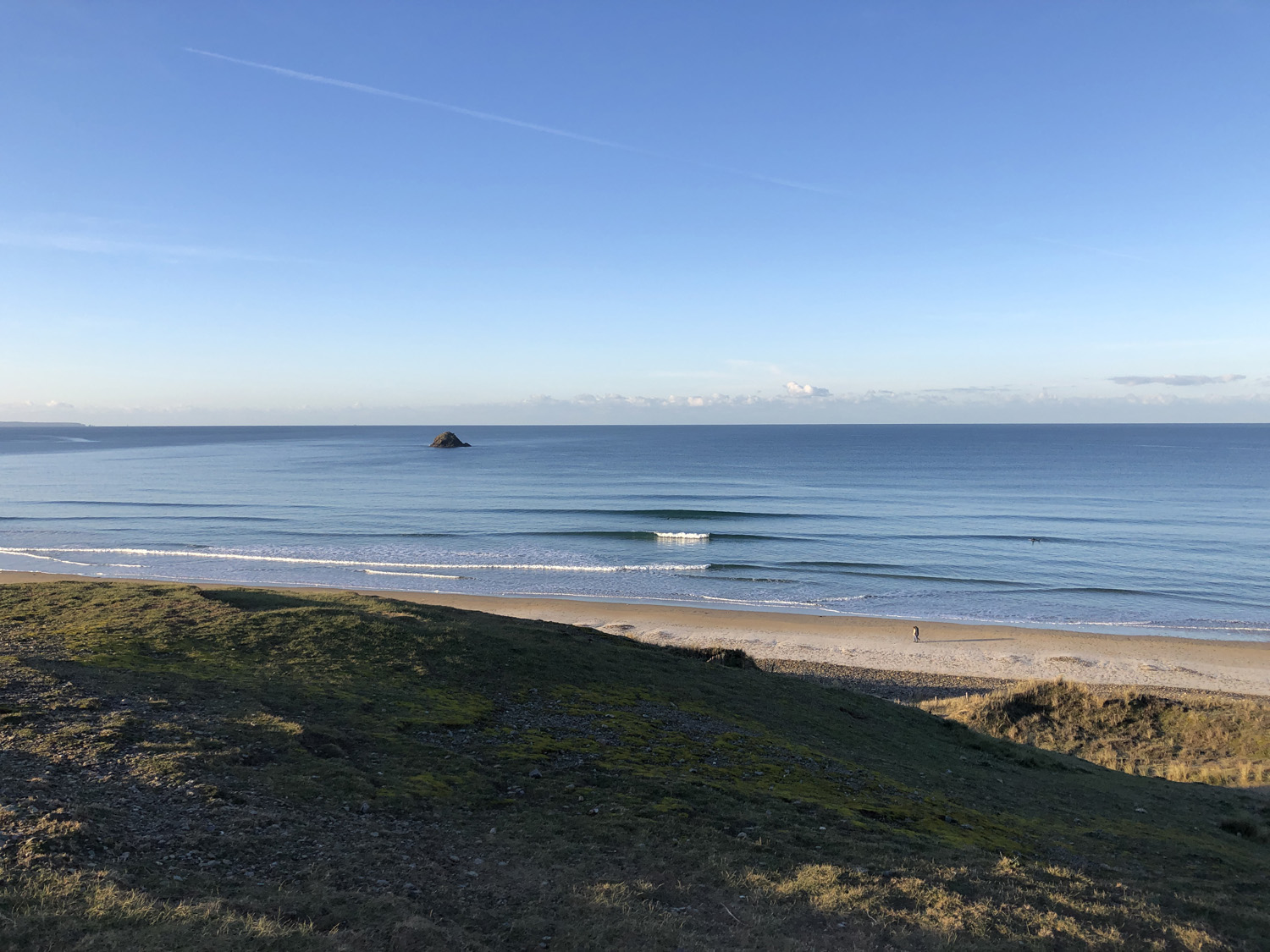Photos  d'une vague à plage de La palue à Crozon Morgat